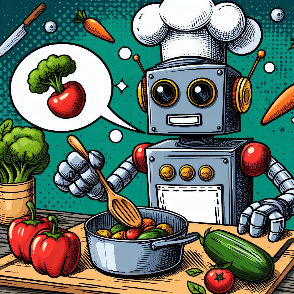 Listado recetas menú robot de cocina